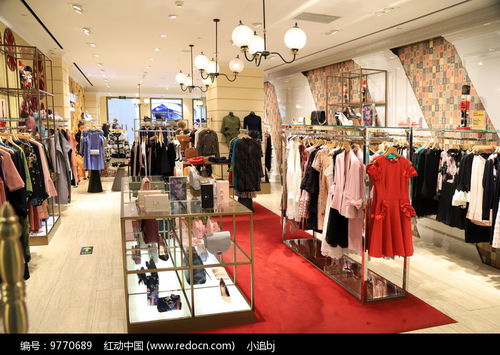 女装店高清图片下载指南 红动网在鞋帽零售行业的应用